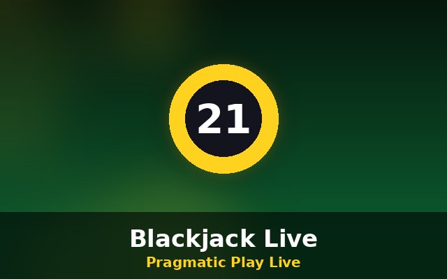 Permainan Blackjack Live di Pragmatic Play Live