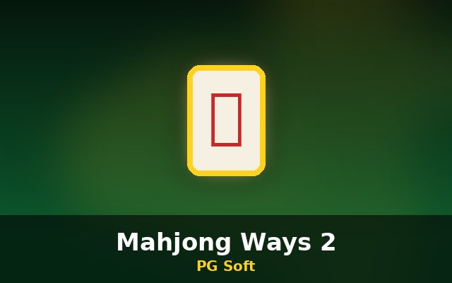 Permainan Mahjong Ways 2 di PG Soft